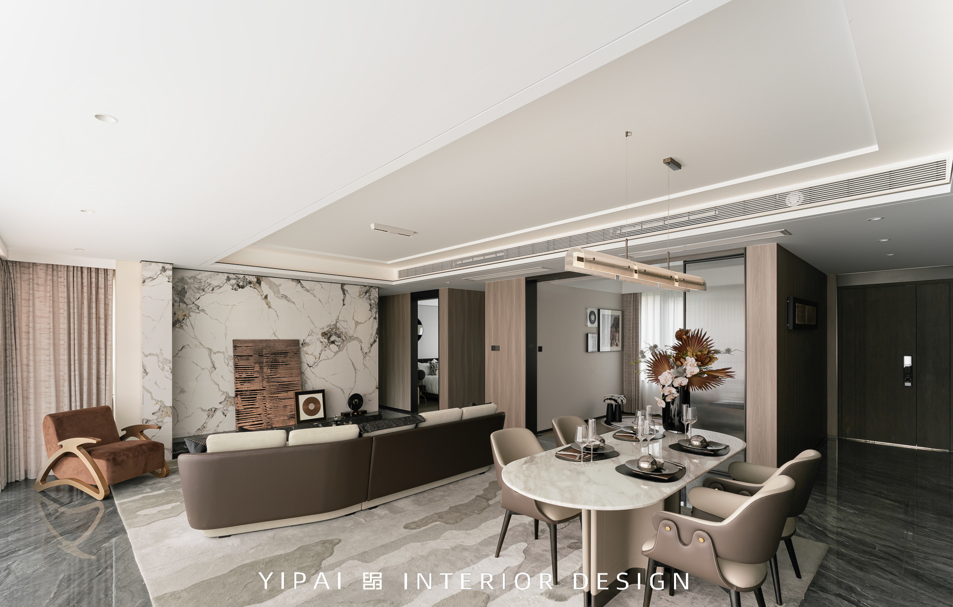 伊派設(shè)計(jì) X 成都人居 | 林語(yǔ)上城《樂(lè)享之家》樣板間